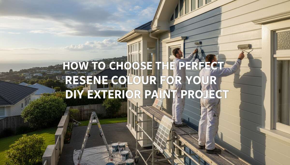 How to Choose the Perfect Resene Colour for Your DIY Exterior Paint Project
