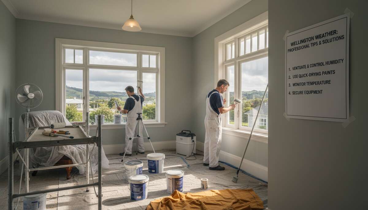 Painting in Wellington Weather: Professional Tips & Solutions