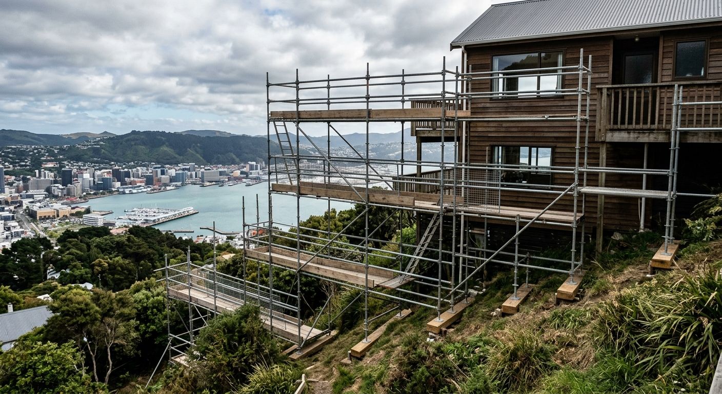 What a steep section changes about painting your house