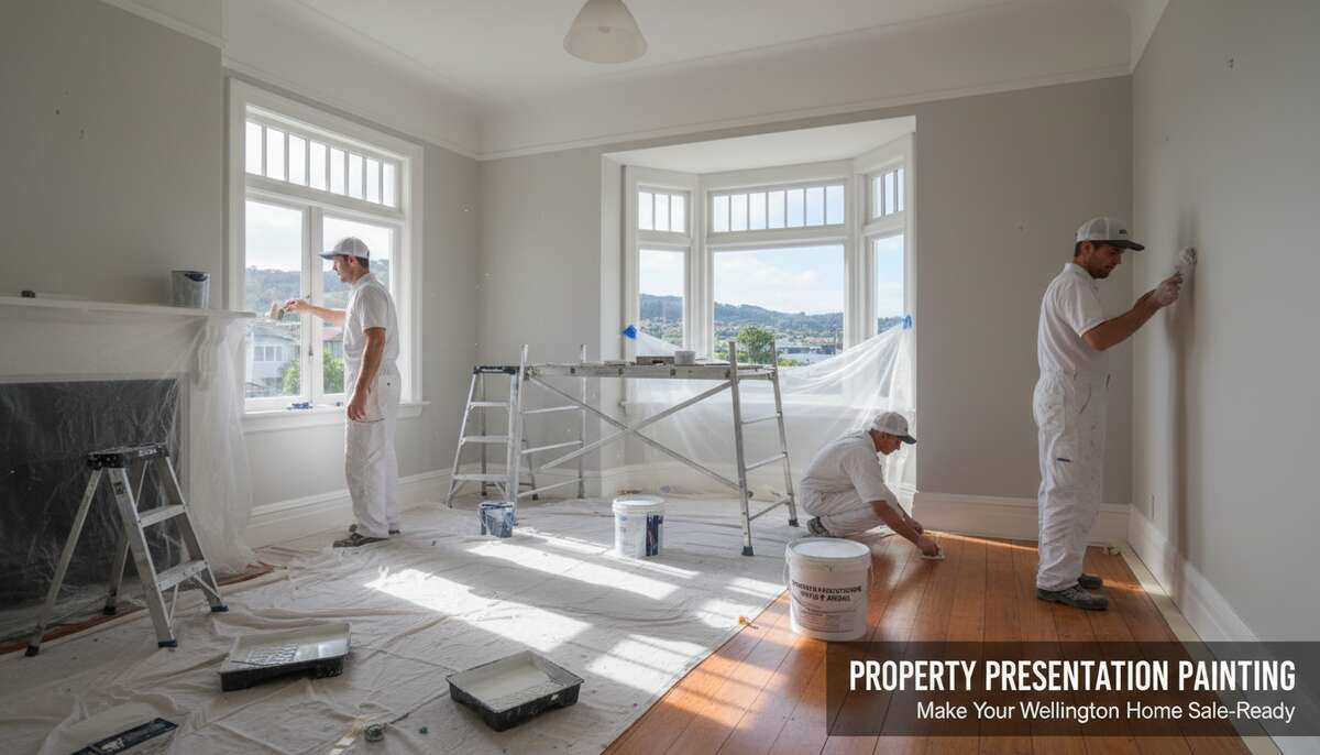 Property Presentation Painting: Make Your Wellington Home Sale-Ready