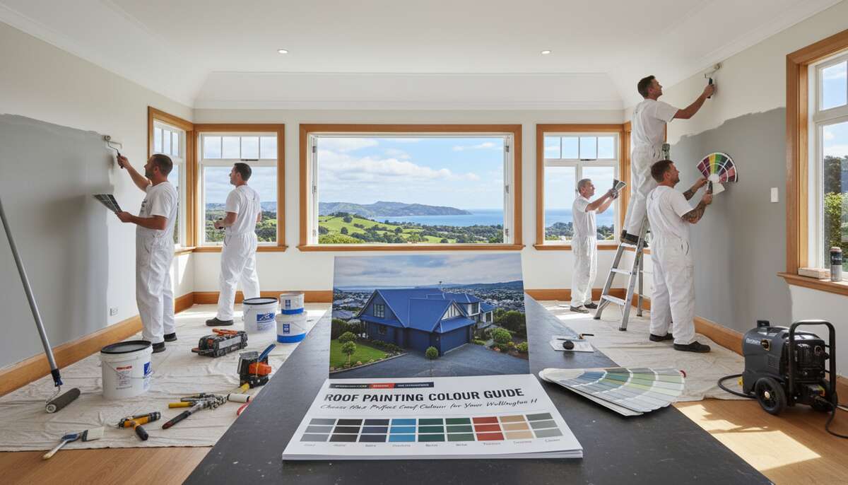 Roof Painting Colour Guide: Choose the Perfect Roof Colour for Your Wellington Home