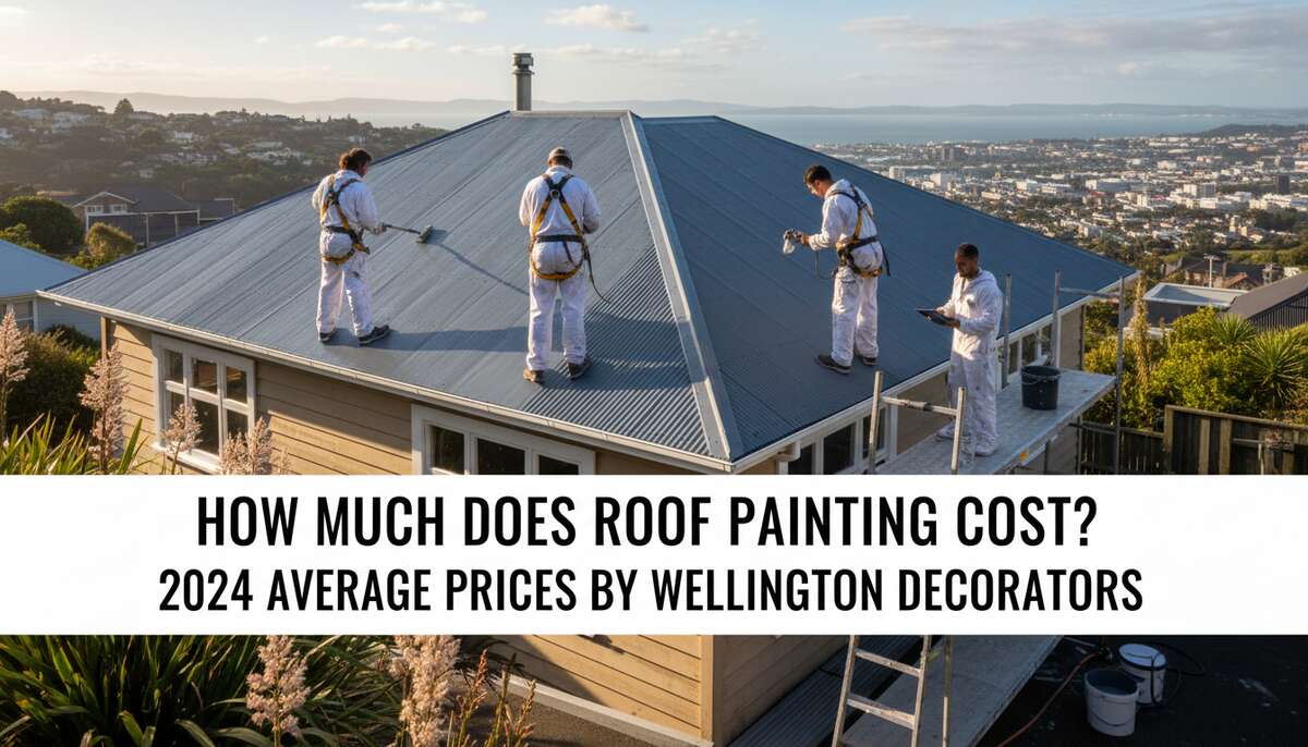 How Much Does Roof Painting Cost in Wellington NZ? 2026 Average Prices by Wellington Decorators