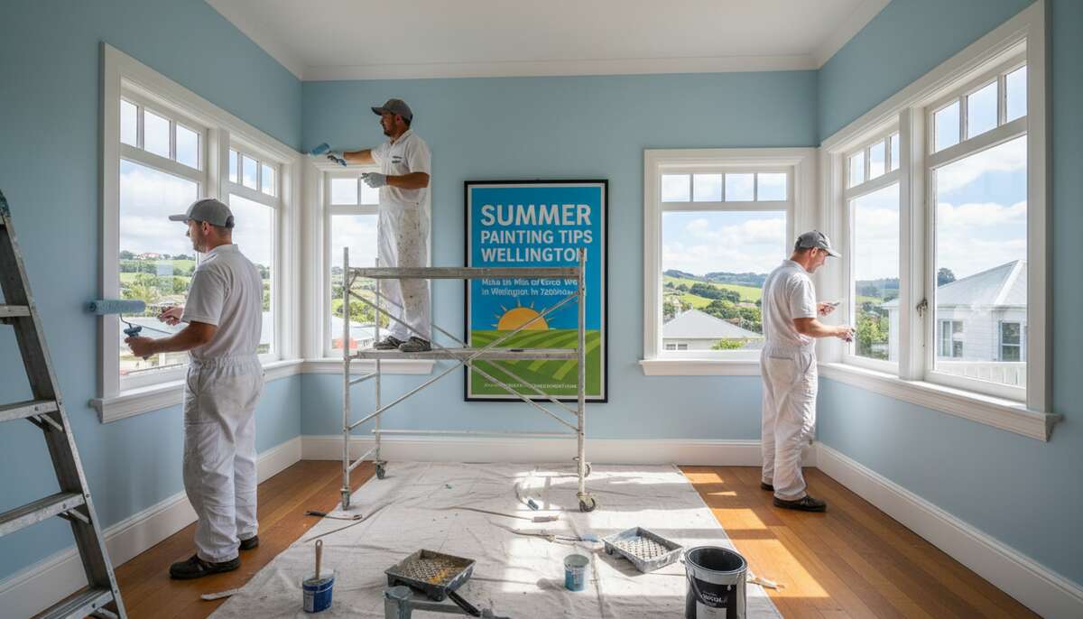 Summer Painting Tips Wellington: Make the Most of Good Weather