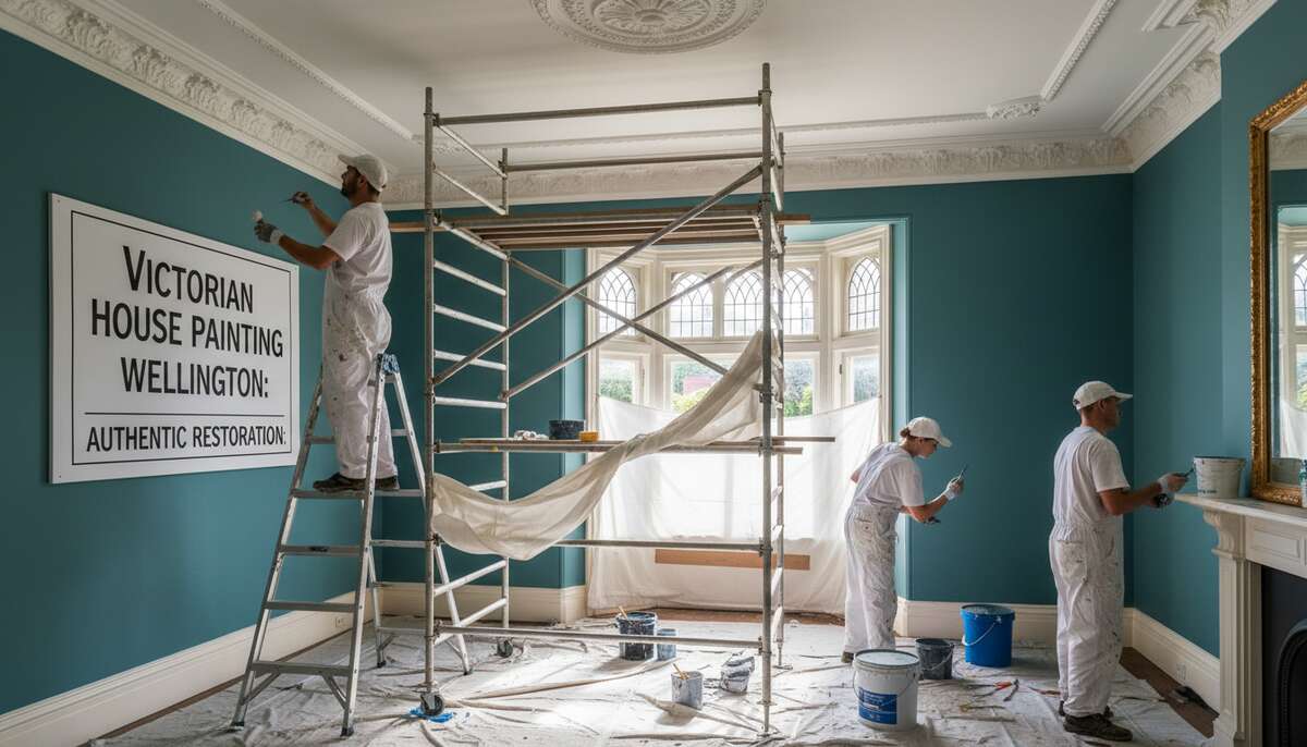 Victorian House Painting Wellington: Authentic Restoration