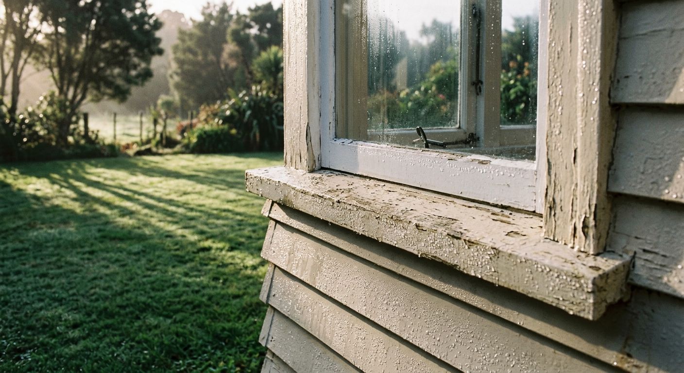 Wellington humidity and the drying windows painters work around