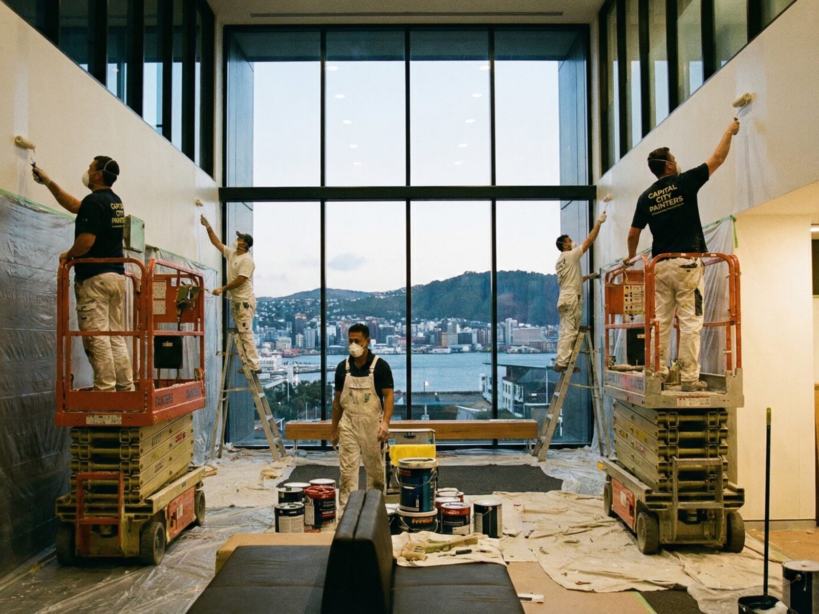 After-Hours Commercial Painting Wellington