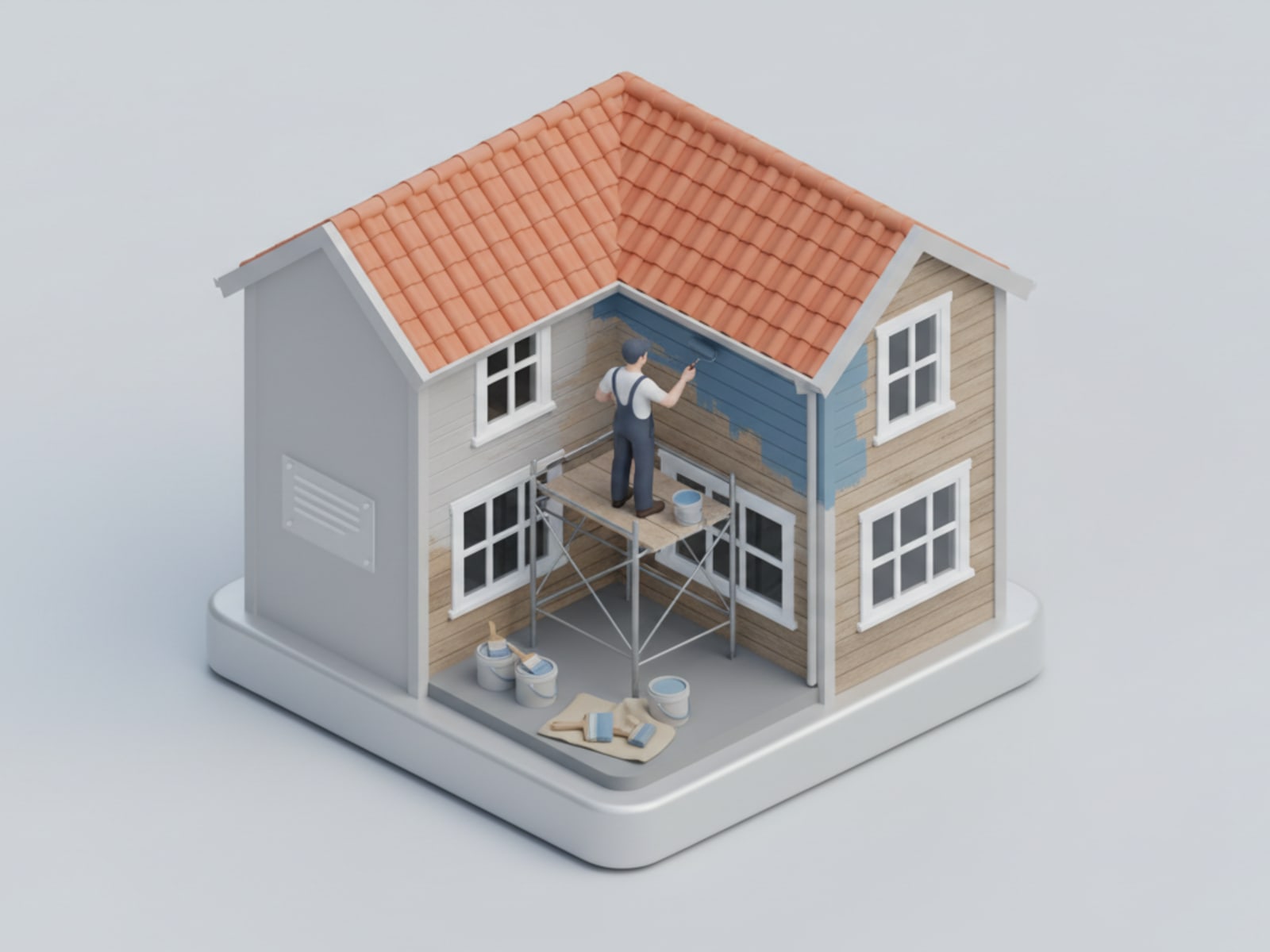 Exterior House Painting Island Bay Wellington | Wellington Decorators