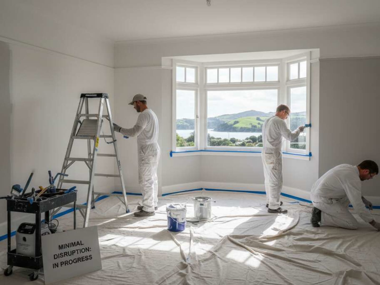 Office Painting Wellington: Minimal Disruption Process