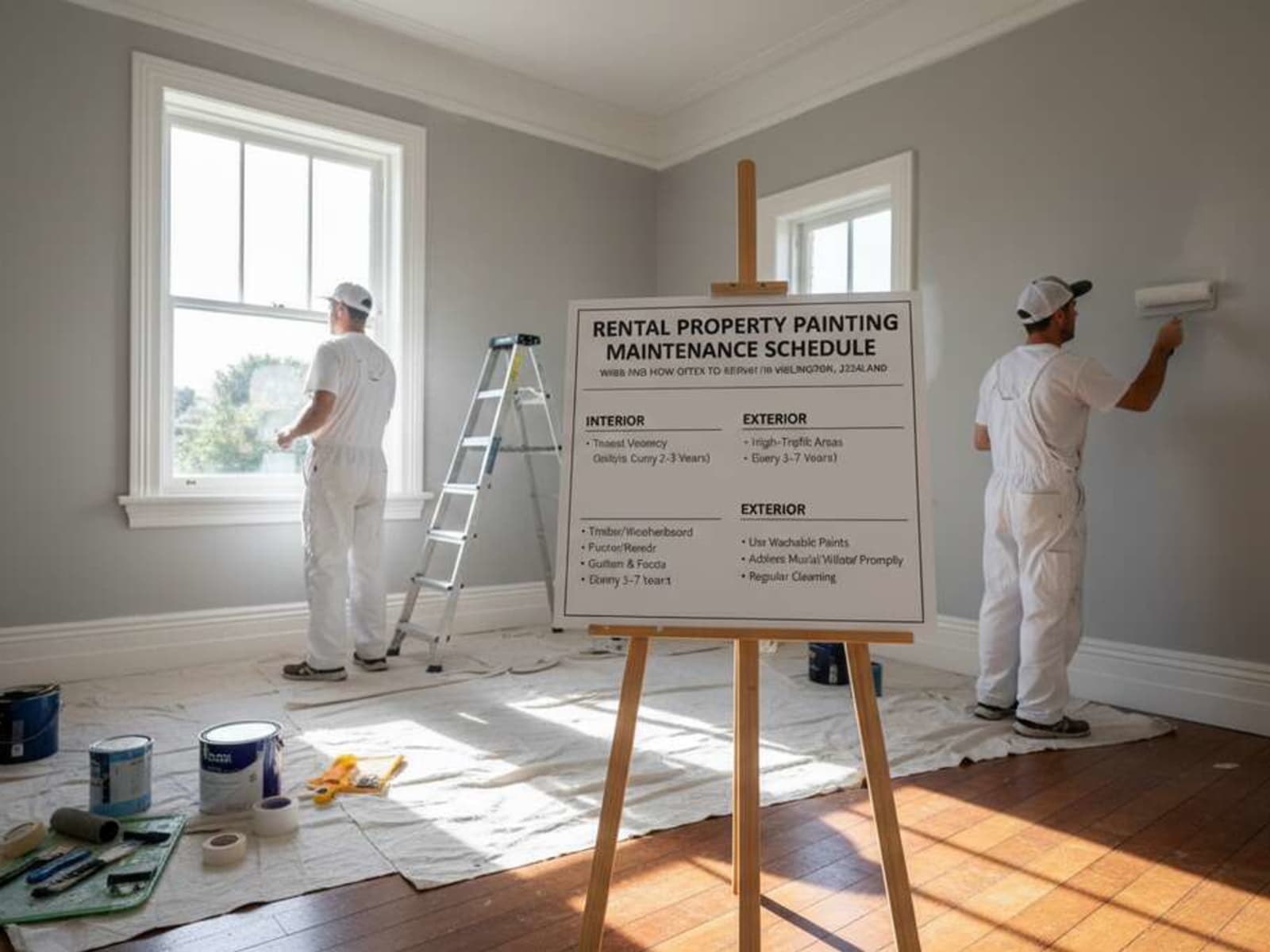 Rental Property Painting Maintenance Schedule: When and How Often to Repaint