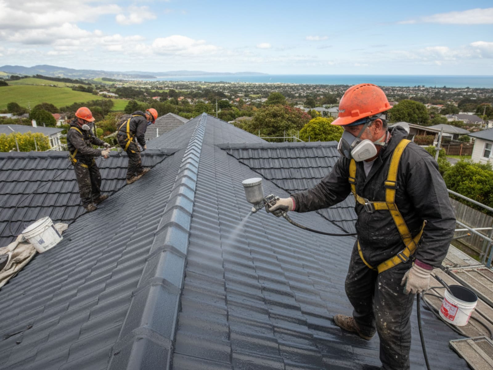 Roof Painting Brooklyn Wellington | Wellington Decorators