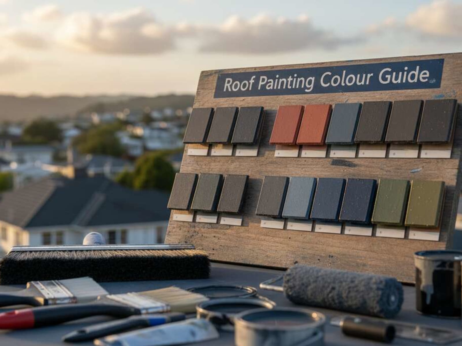 Roof Painting Colour Guide: Choose the Perfect Roof Colour for Your Wellington Home