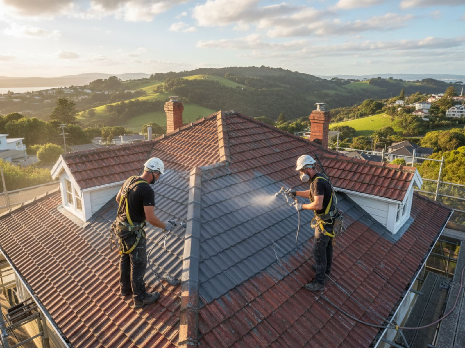 Roof Painting Hataitai Wellington | Wellington Decorators