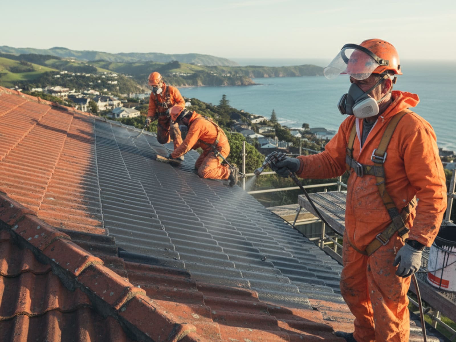 Roof Painting Island Bay Wellington | Wellington Decorators