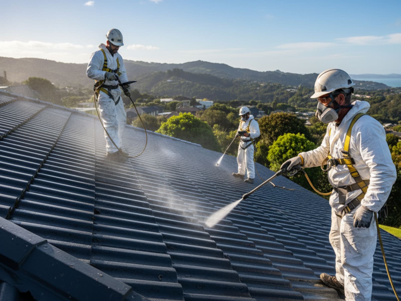 Roof Painting Khandallah Wellington | Wellington Decorators