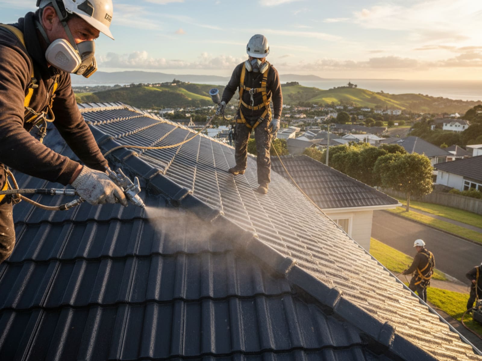 Roof Painting Kilbirnie Wellington | Wellington Decorators