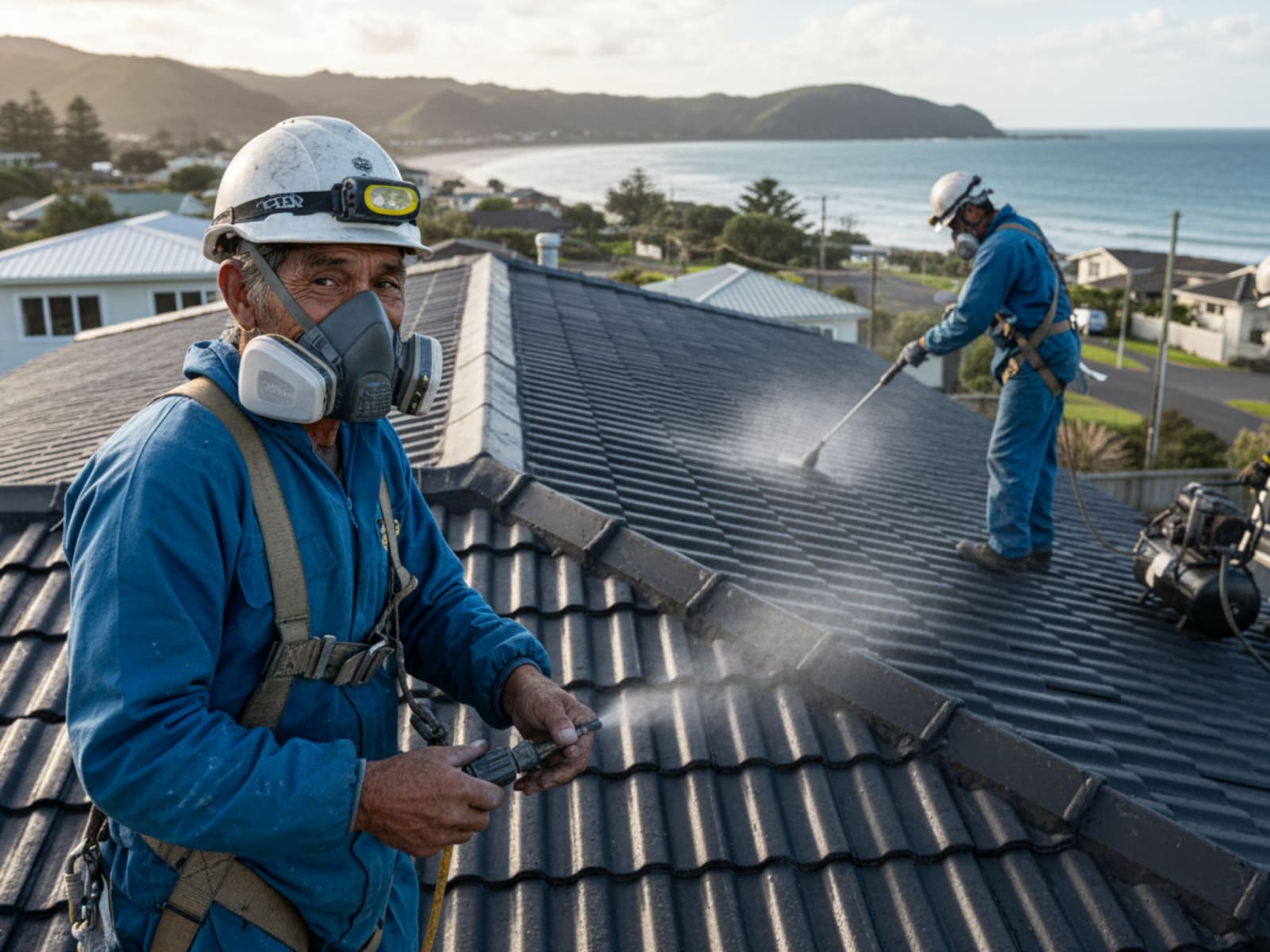 Roof Painting Lyall Bay Wellington | Wellington Decorators