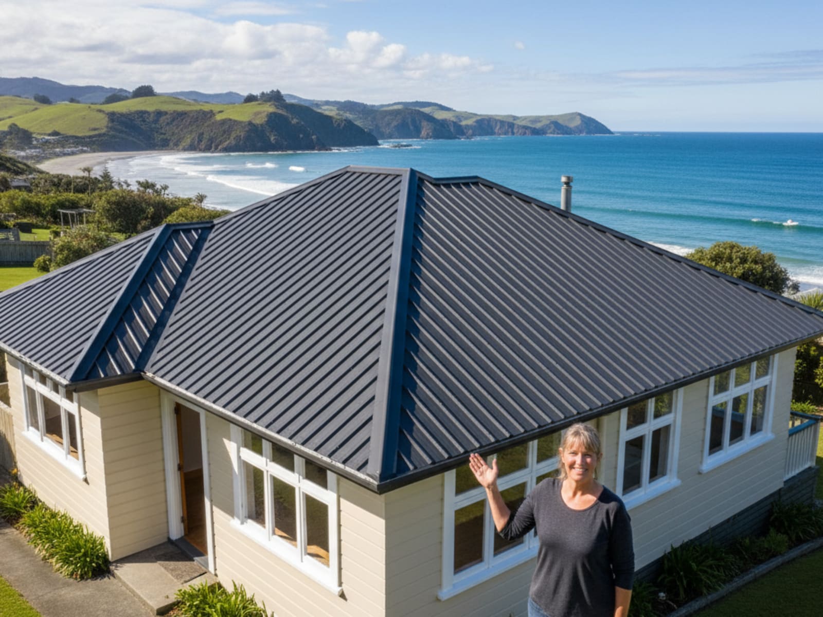 Roof Painting Lyall Bay Wellington | Wellington Decorators