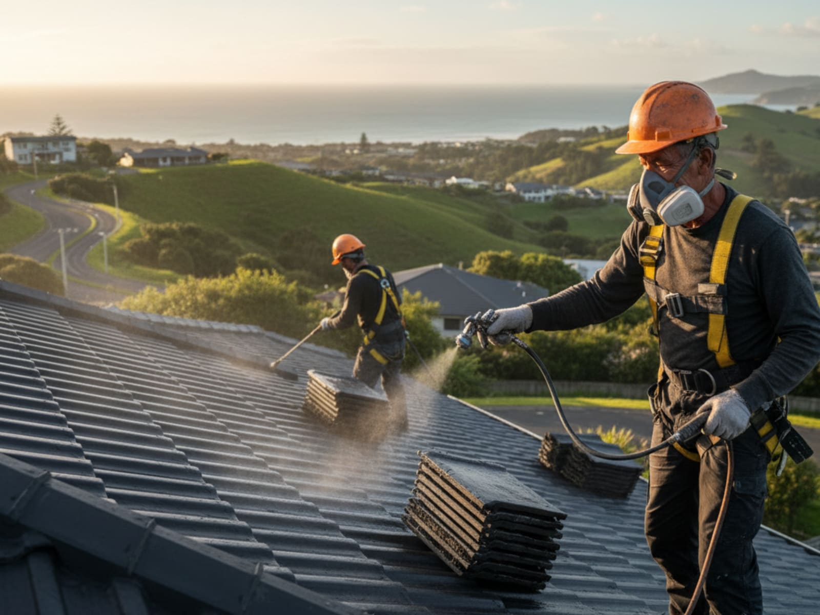 Roof Painting Miramar Wellington | Wellington Decorators