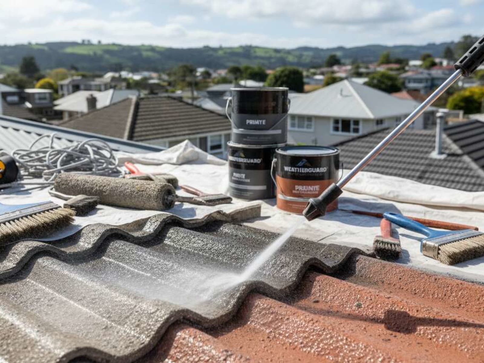 Roof Painting Preparation: Why Proper Prep Is 80% of Success