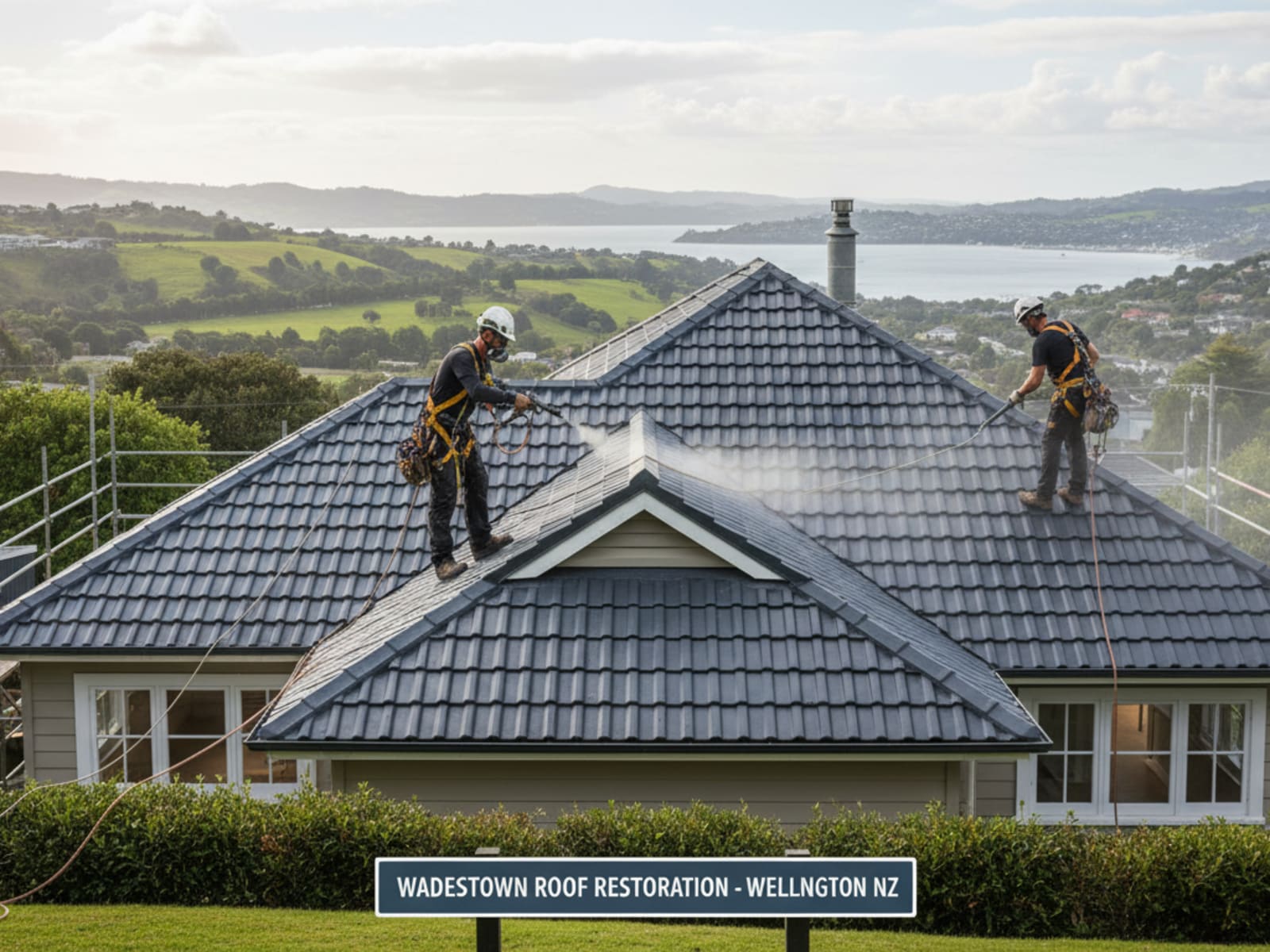 Roof Painting Wadestown Wellington | Wellington Decorators