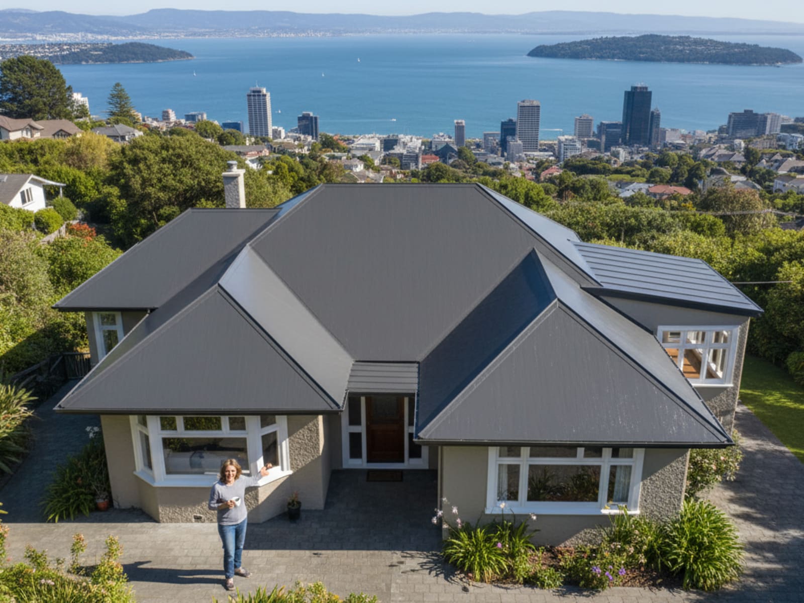 Roof Painting Wadestown Wellington | Wellington Decorators