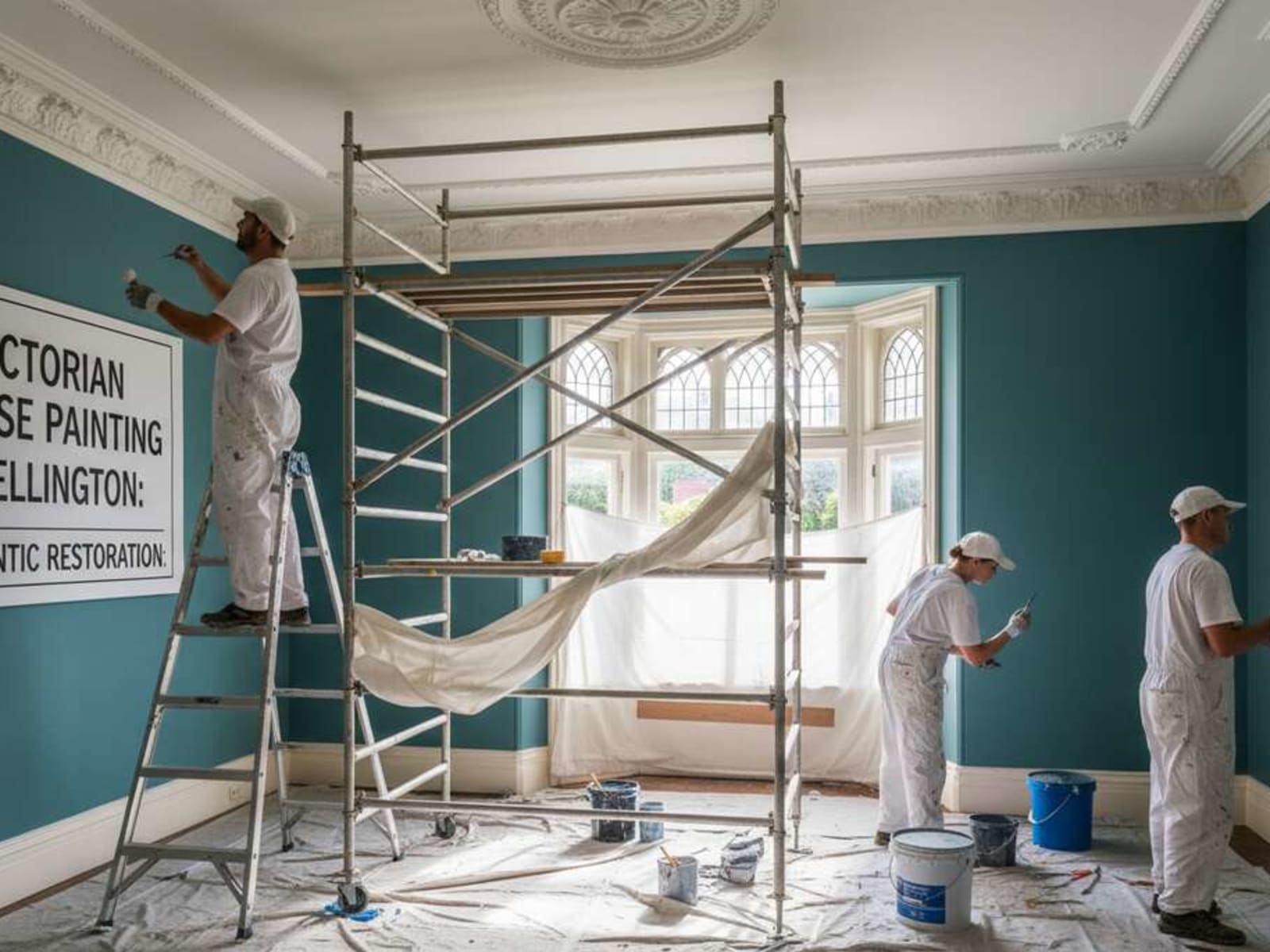 Victorian House Painting Wellington: Authentic Restoration