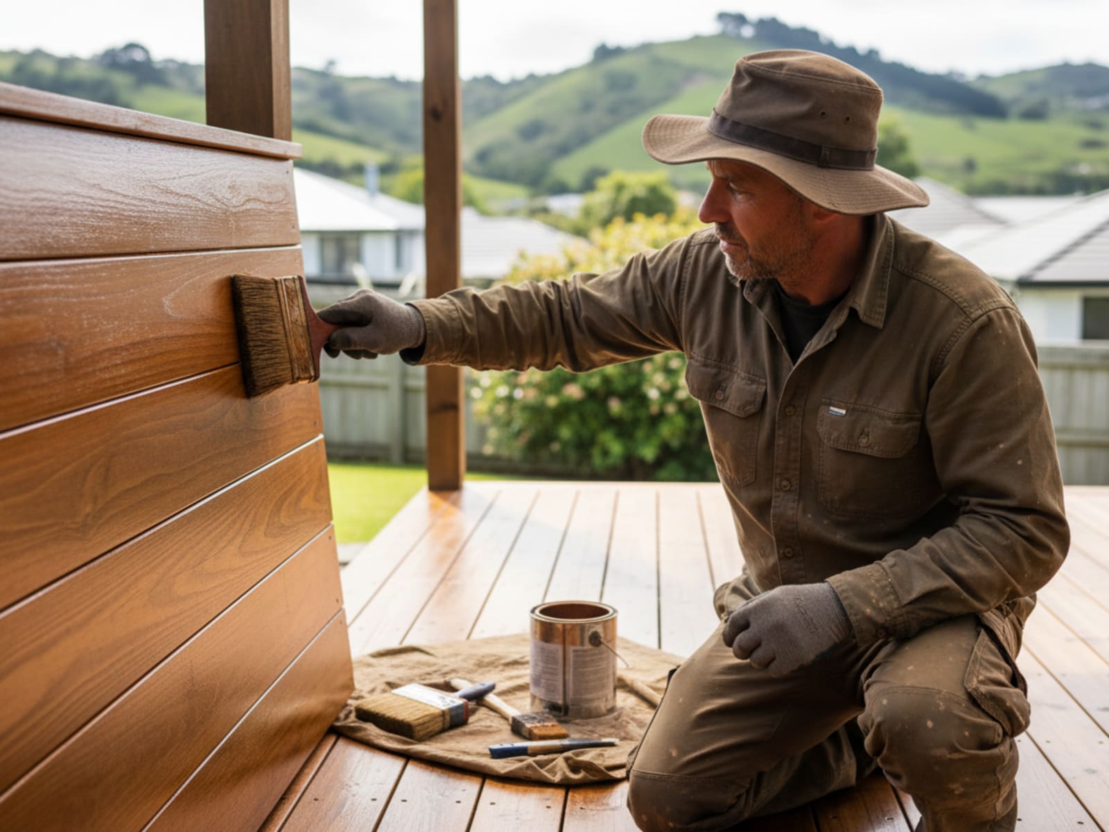 Wood Staining & Deck Care Johnsonville Wellington | Wellington Decorators