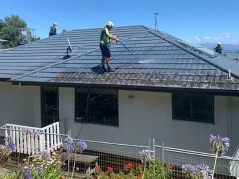 Professional Roof Painting Services in NZ | Moss &#038; Mould Removal, Water Blasting