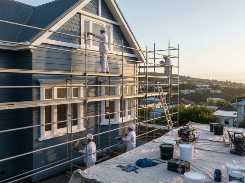 Exterior House Painting &#8211; How Much Does It Cost to Paint the Exterior of a House?