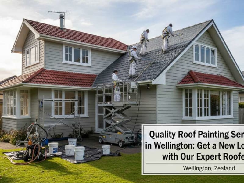 Quality Roof Painting Services in Wellington: Get a New Look with Our Expert Roof Painters