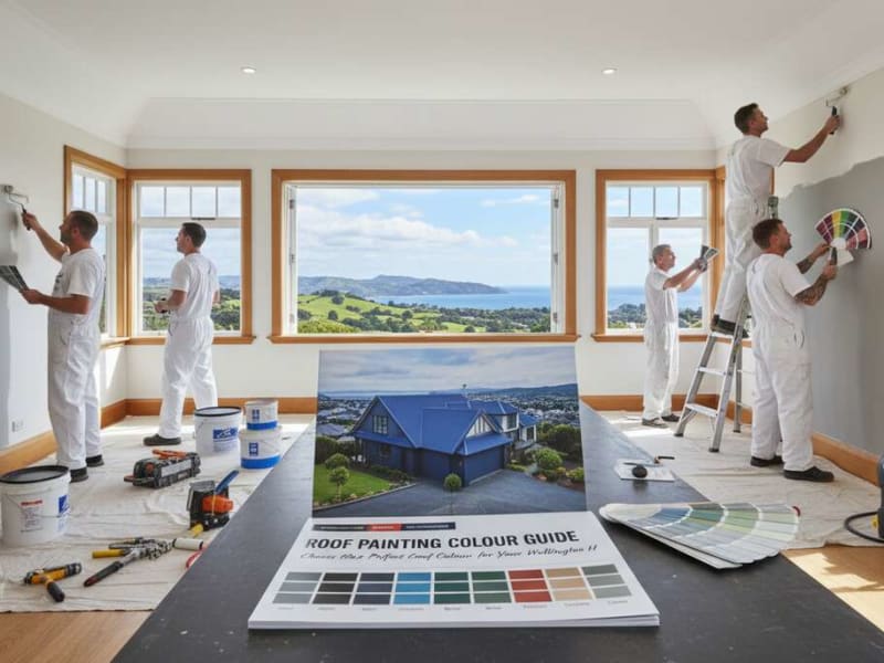 Roof Painting Colour Guide: Choose the Perfect Roof Colour for Your Wellington Home
