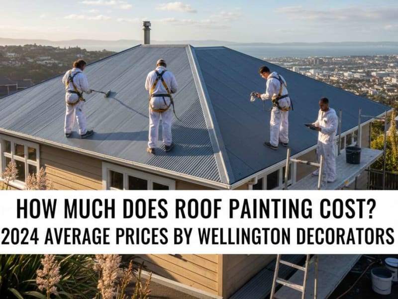 How Much Does Roof Painting Cost in Wellington NZ? 2026 Average Prices by Wellington Decorators
