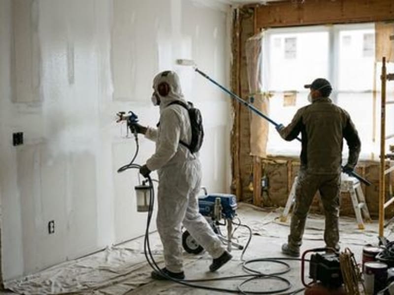 Why good painters spray and then roll (back-rolling)