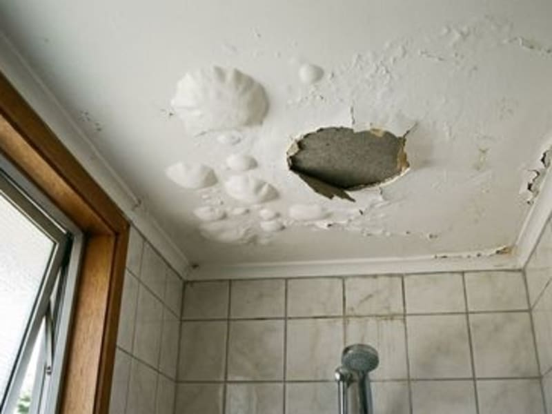 Why the paint on your bathroom ceiling keeps bubbling