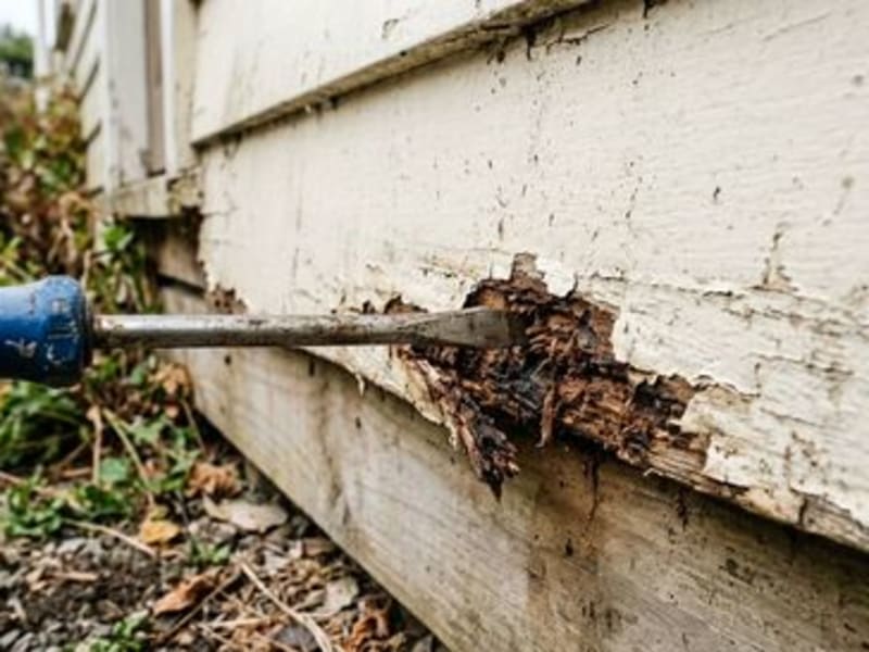 Rotten weatherboards or just failed paint? How to tell them apart