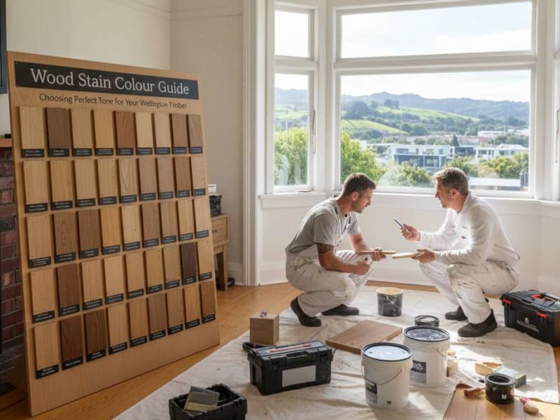 Wood Stain Colour Guide: Choosing the Perfect Tone for Your Wellington Timber