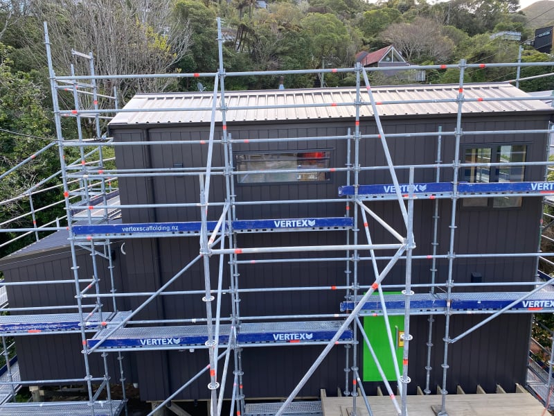 Awarua Street exterior painting