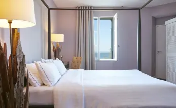 Chambre Chateau Relais Pornichet - Hôtel Spa Château des Tourelles  - chambre Côte Atlantique