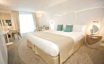 Chambre fil de l'eau Hôtel Miramar La Cigale Port Crouesty - chambre Bretagne