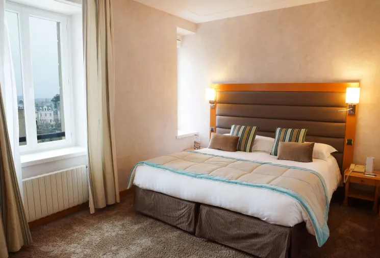 Chambre Grand Hôtel des Thermes Saint Malo - thalasso Bretagne