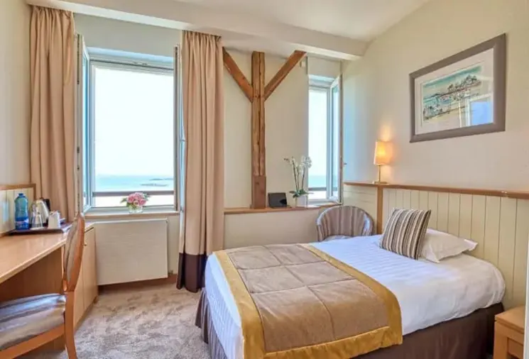 Chambre Grand Hôtel des Thermes Saint Malo - thalasso Bretagne