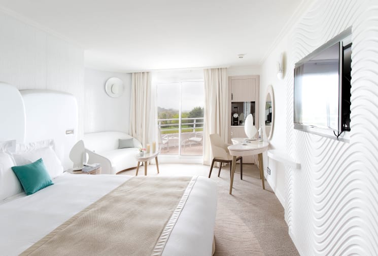 Chambre grand large Hôtel Miramar La Cigale Port Crouesty - chambre Bretagne