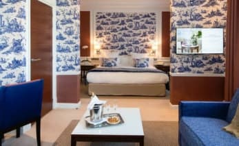 Chambre Hôtel Barrière Le Normandy Deauville - thalasso Normandie