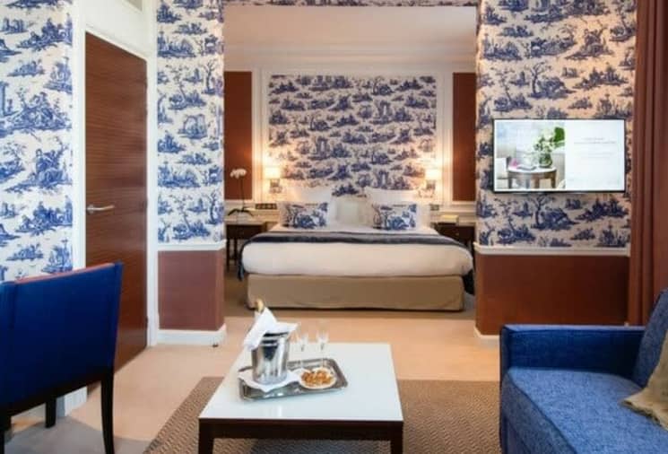 Chambre Hôtel Barrière Le Normandy Deauville - thalasso Normandie