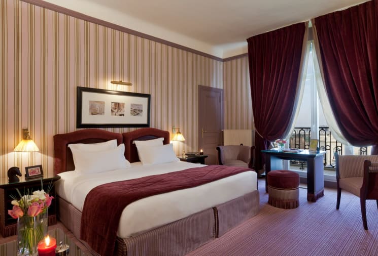 Chambre Hôtel Barrière Le Royal Deauville - thalasso Normandie