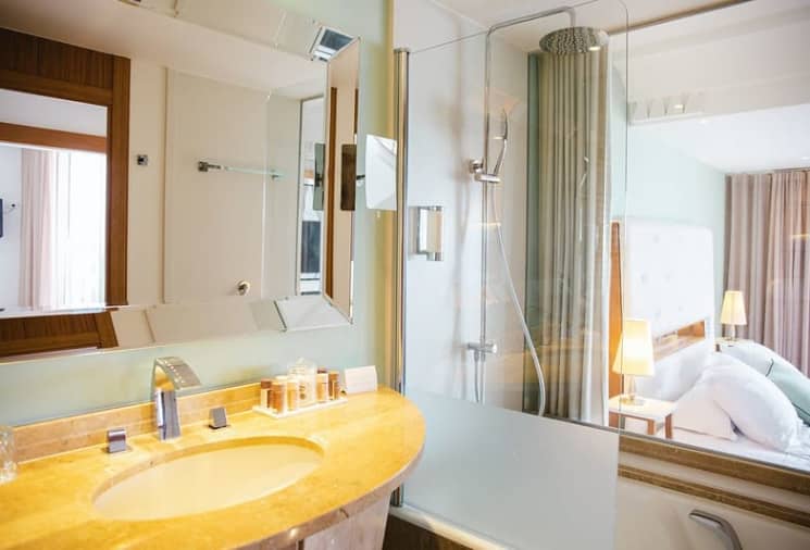 Chambre Hotel Île de la lagune Saint Cyprien - thalasso Méditerranée