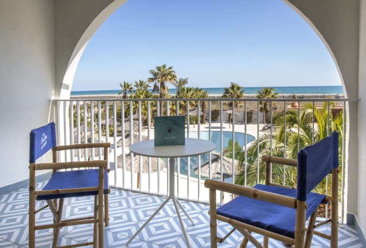 Chambre Hôtel Les Bulles de Mer Saint Cyprien - thalasso Méditerranée