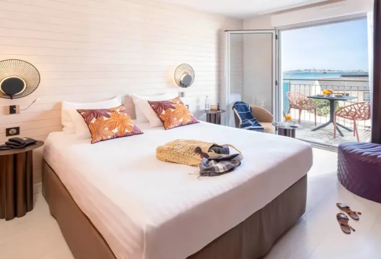 Chambre Hôtel Valdys Beau Rivage - Roscoff - thalasso Bretagne