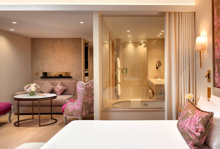 Chambre Le Domaine du Mas de Pierre Saint-Paul-de-Vence - thalasso Méditerranée