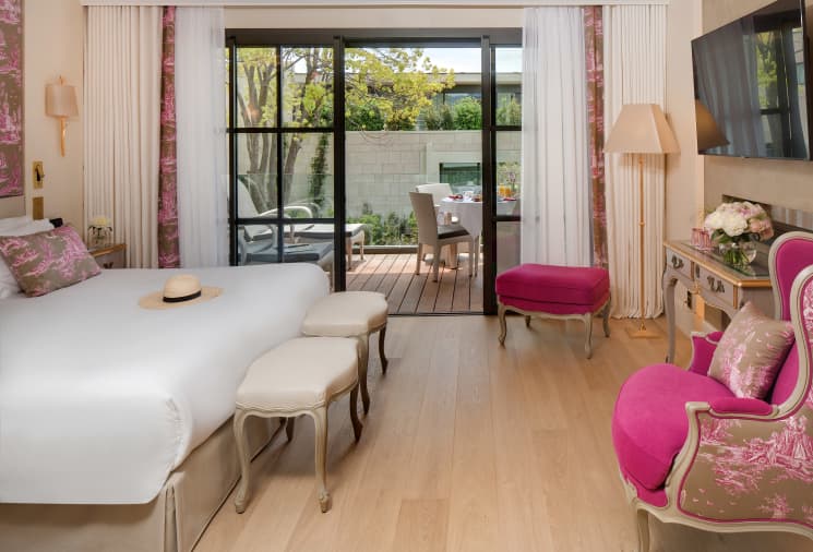 Chambre Le Domaine du Mas de Pierre Saint-Paul-de-Vence - thalasso Méditerranée